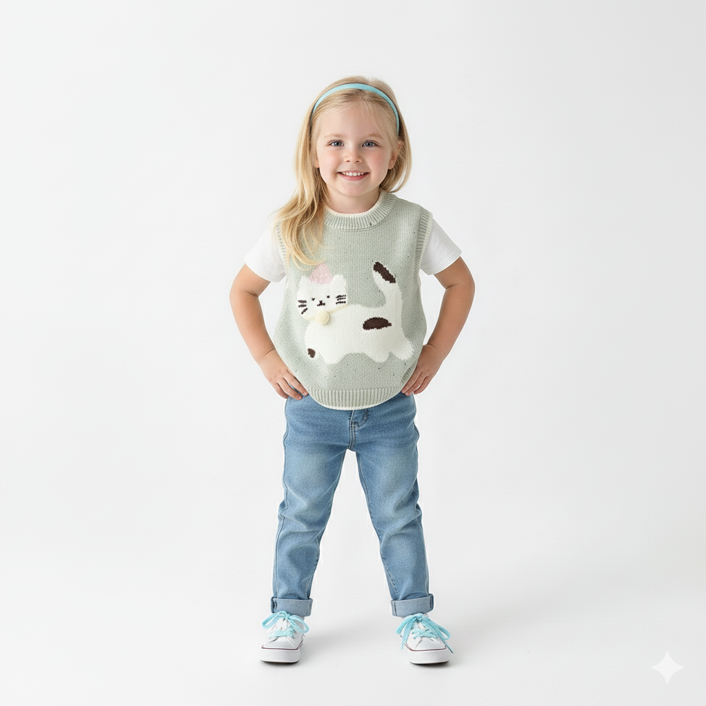 The Playful Pal Knit Vest