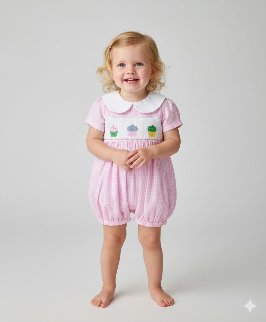 The Heirloom Smocked Romper