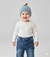 The Little Sprout Ribbed Knit Baby Beanie