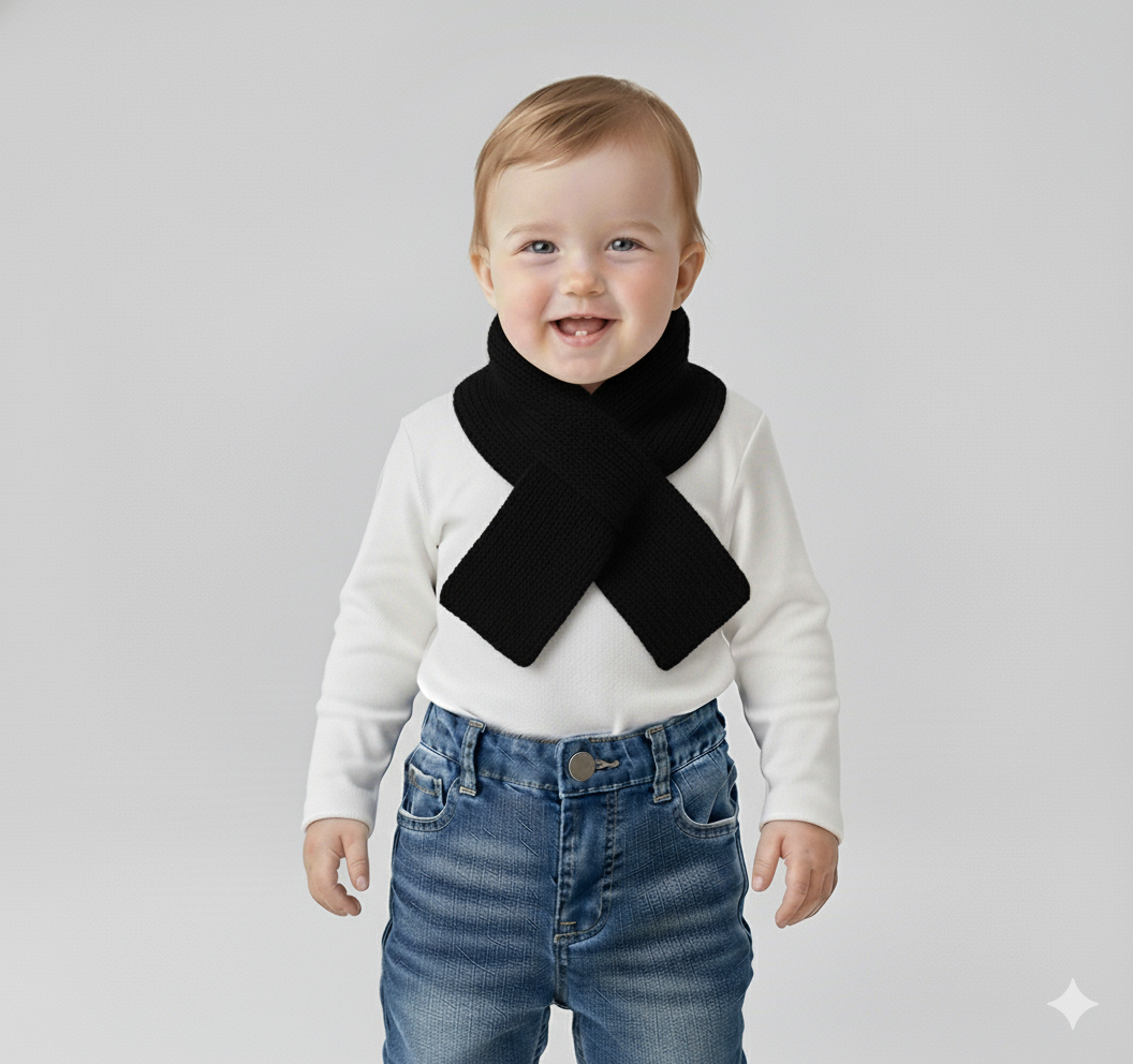 The Cozy Loop Wool-Blend Knit Scarf