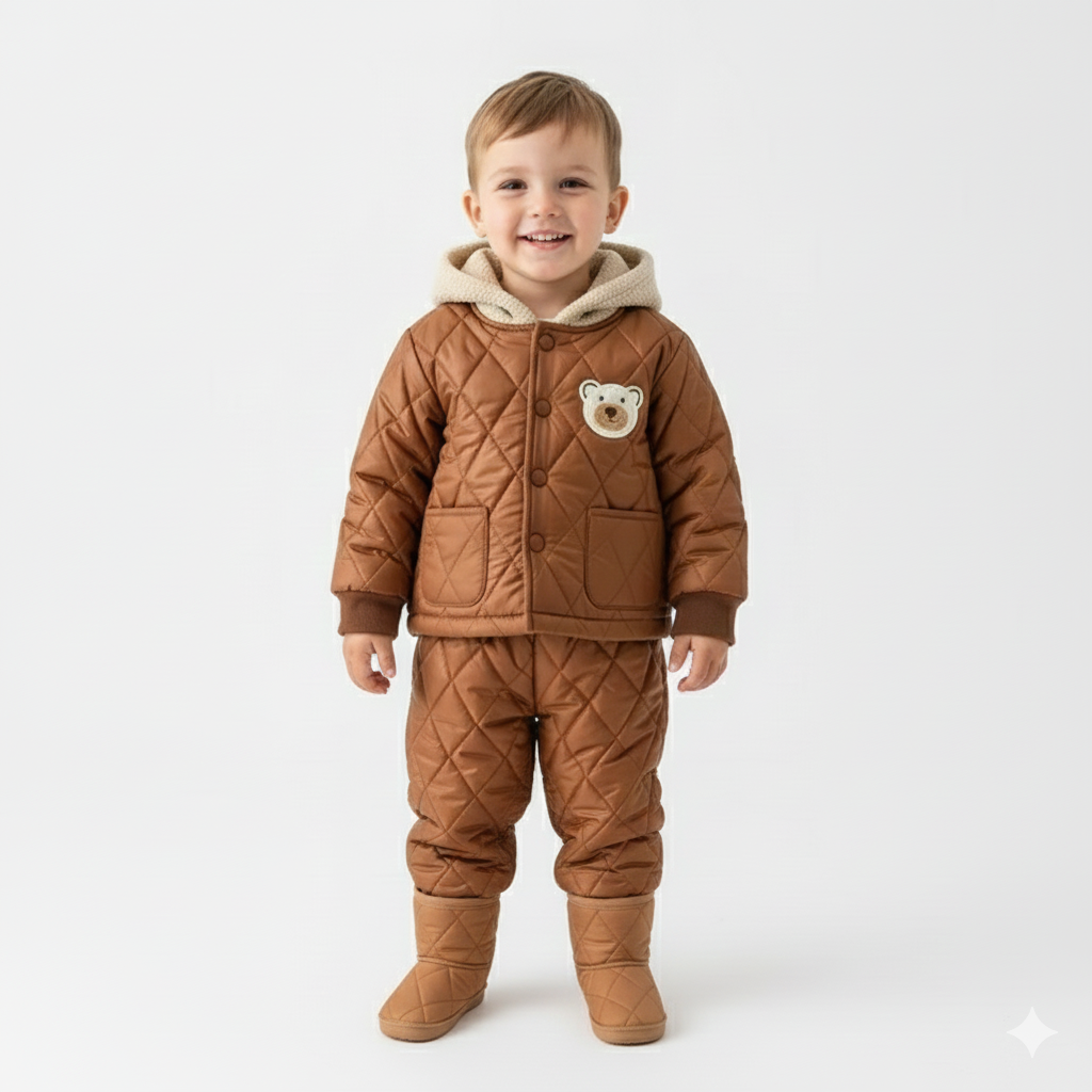 The Teddy-Hood Quilted Suit