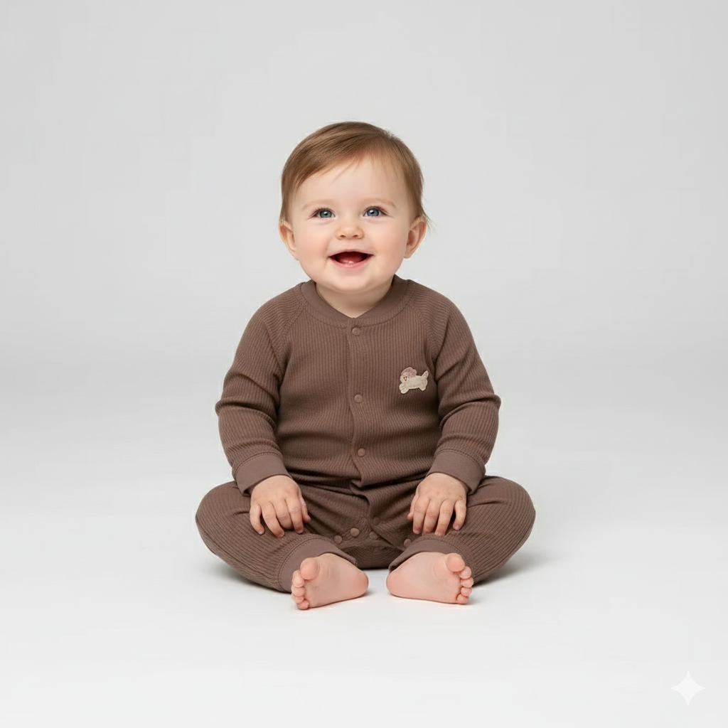 The Cloud Knit Footless Baby Sleeper