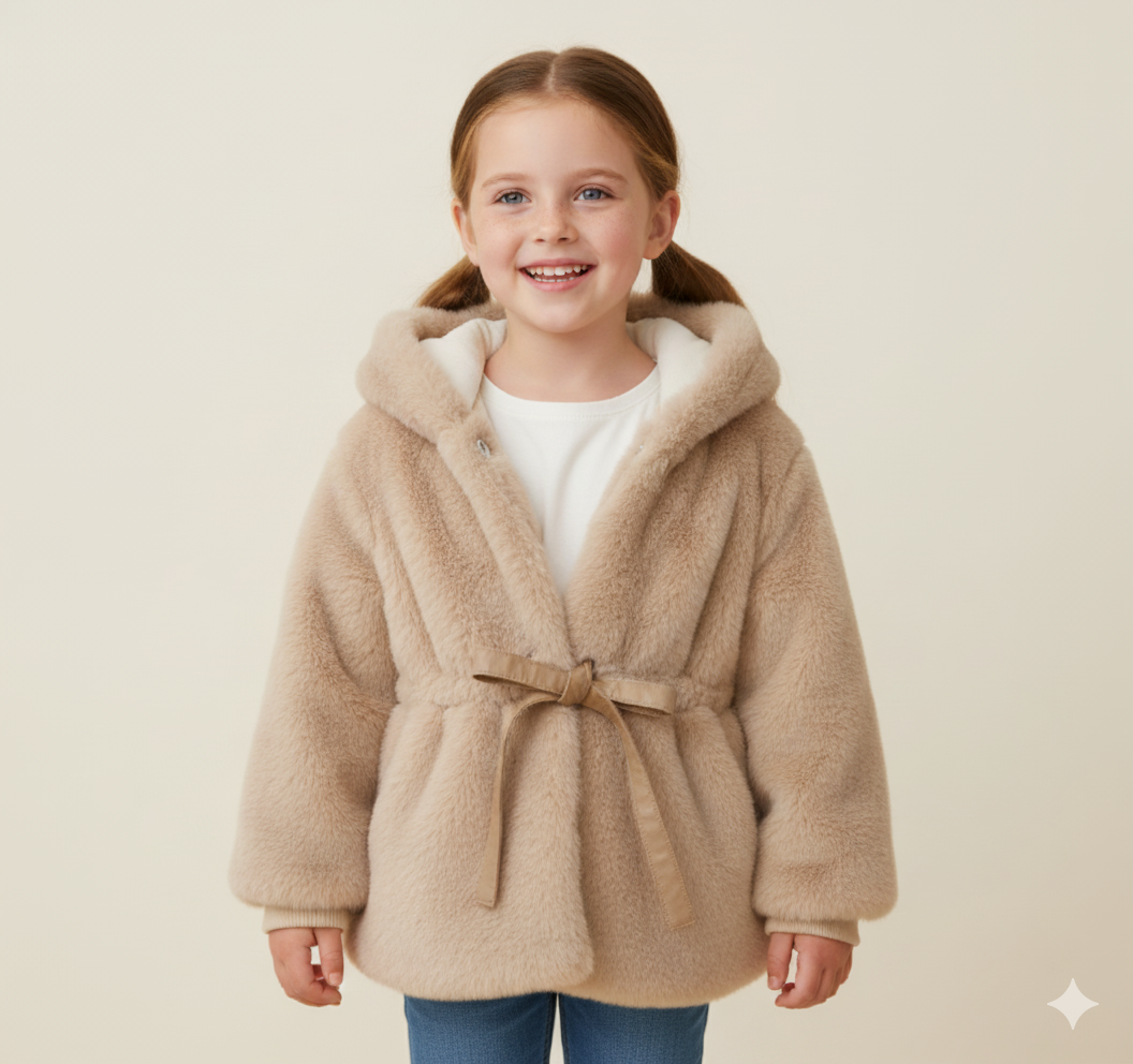 The TeddyPlush Cinch Coat