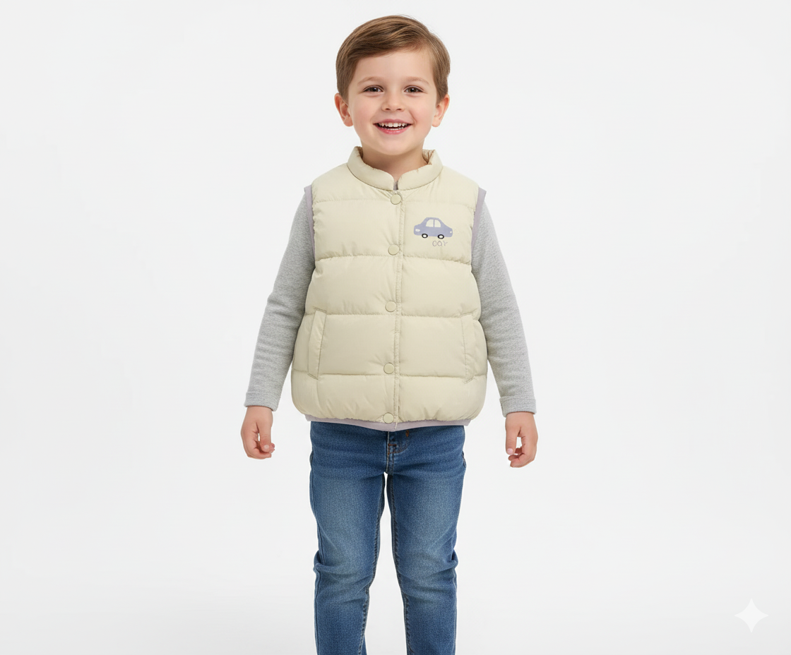 The Puffy Patch Vest