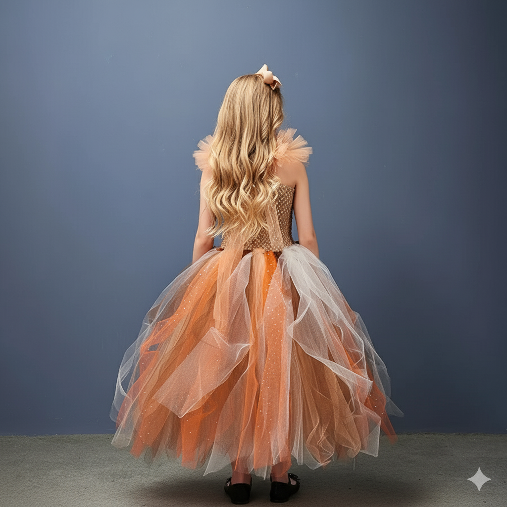 Fairy Gown with Sequin Bodice and Tulle Skirt
