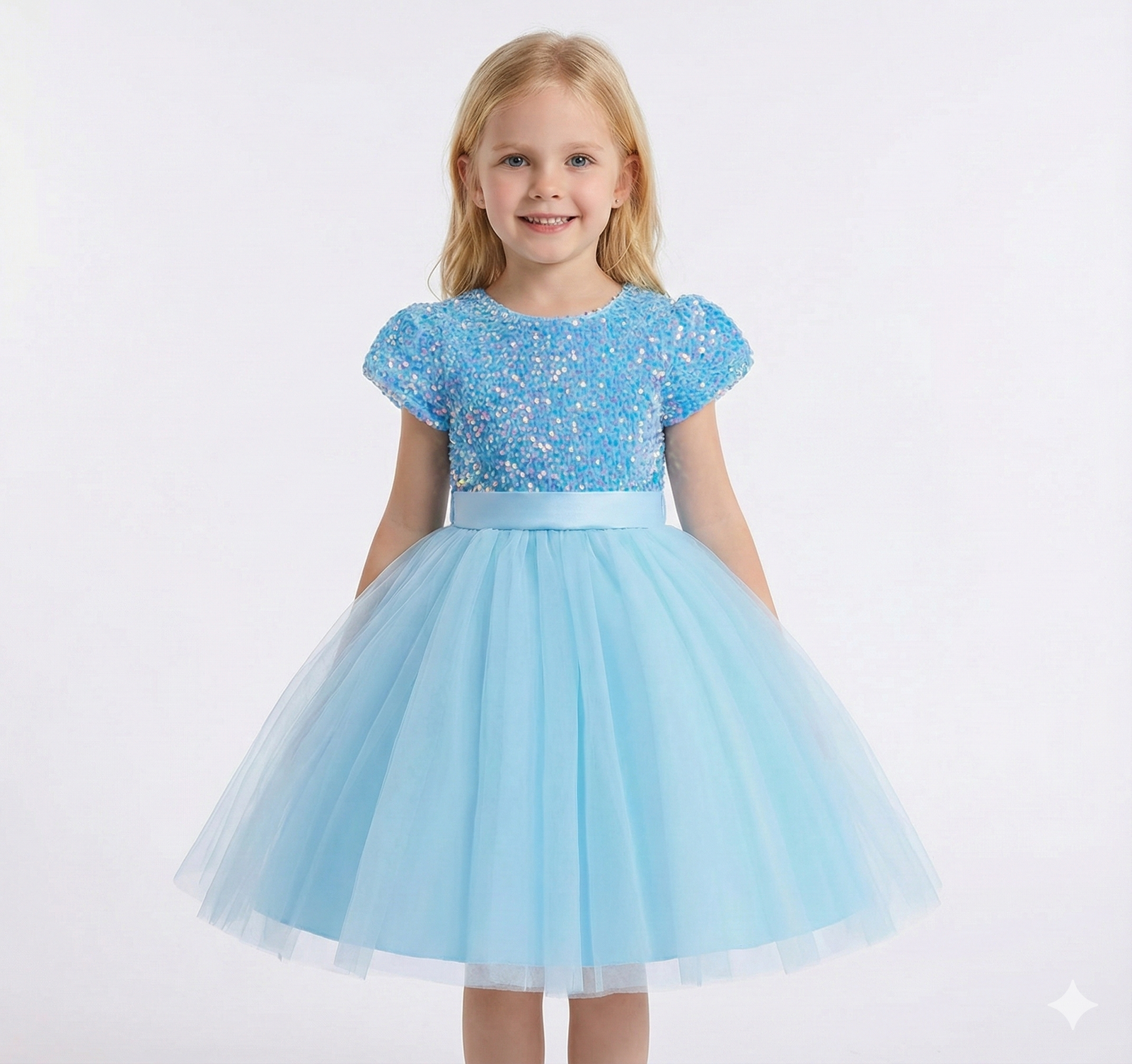 The Classic Sequin & Tulle Gown