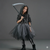 Girl's Gothic Reaper Deluxe Costume Set