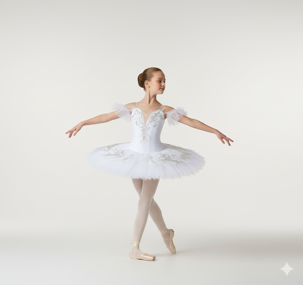 Swan Lake White Ballet Tutu Dress