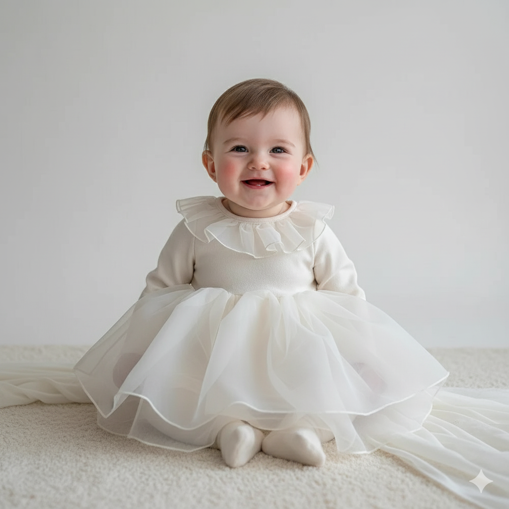Princess Baby Girl Christening Dress