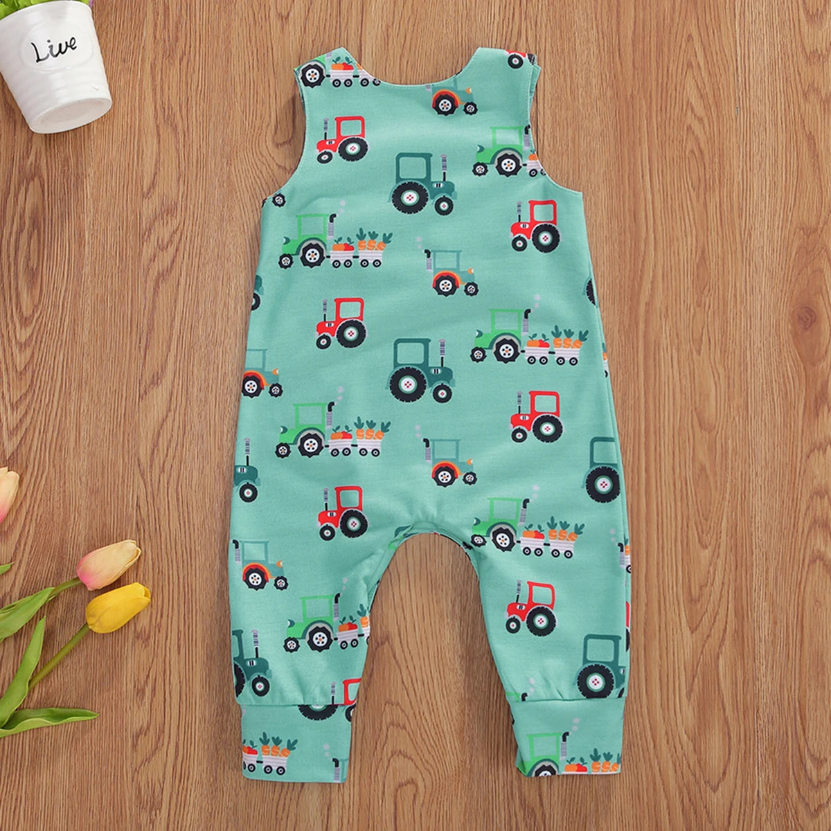 Sleeveless Baby Romper