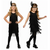 Girl's 1920s Flapper Dress with Sequins and Fringe