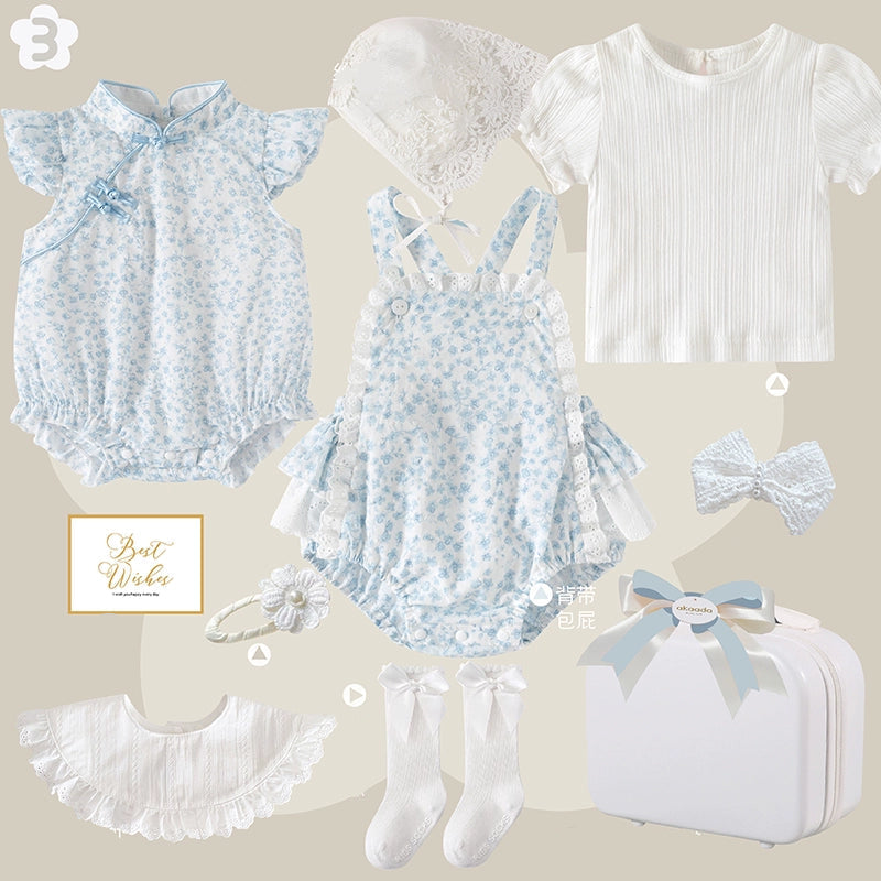 Breathable Summer Baby Girl Gift Set