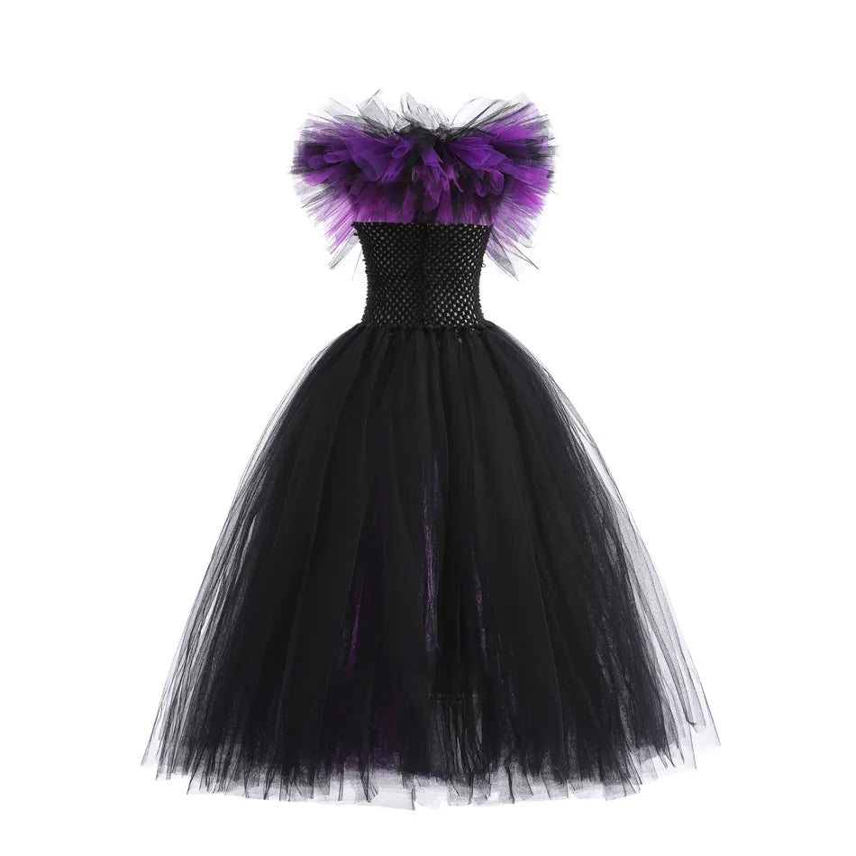 Girl's Dark Fairy Costume