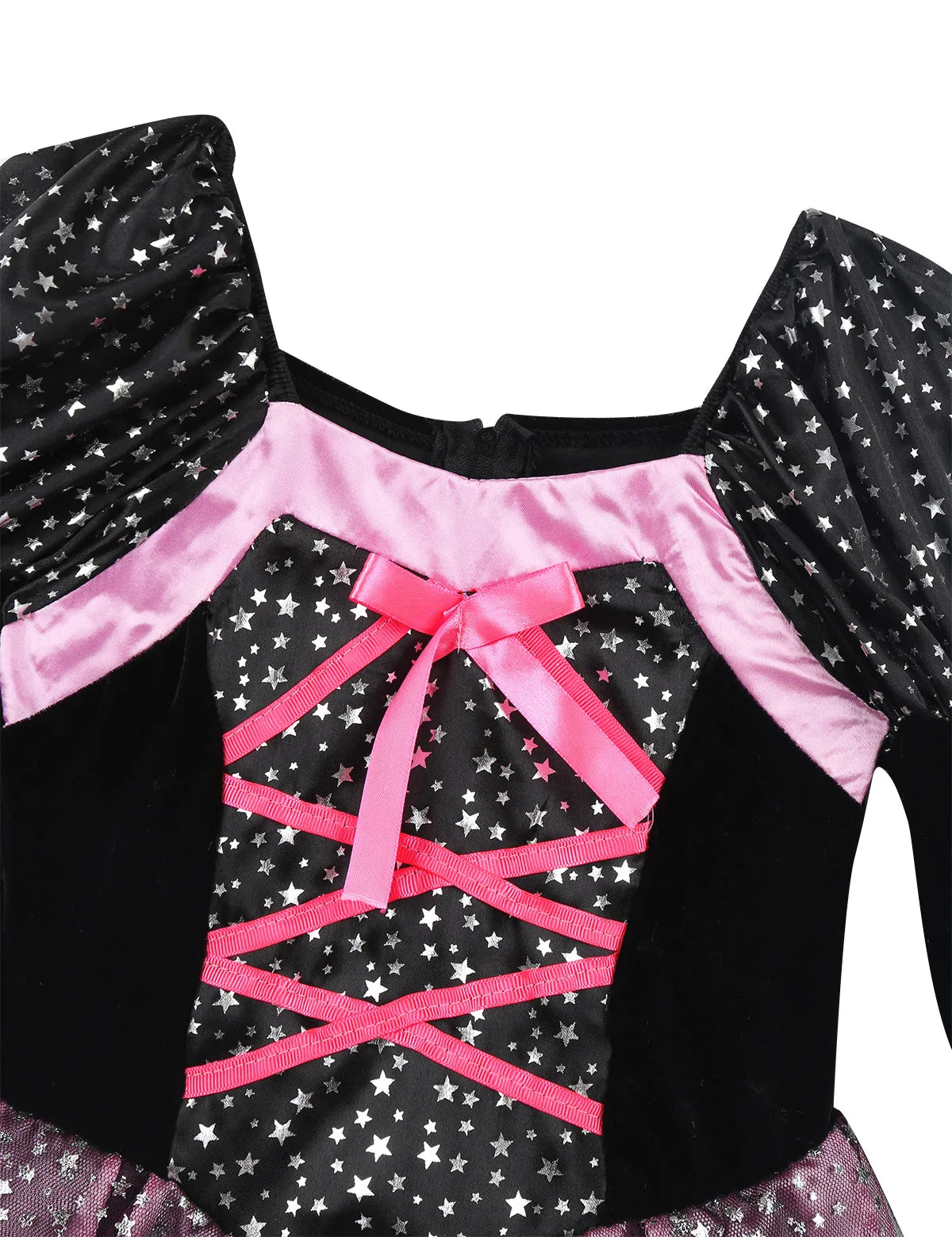 Girl's Glitter Witch Costume