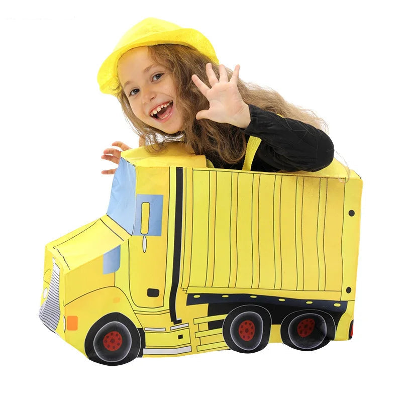 Kids Vehicle Costume with Hat