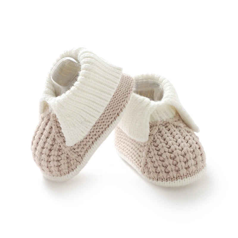 Handmade Knitted Baby Booties