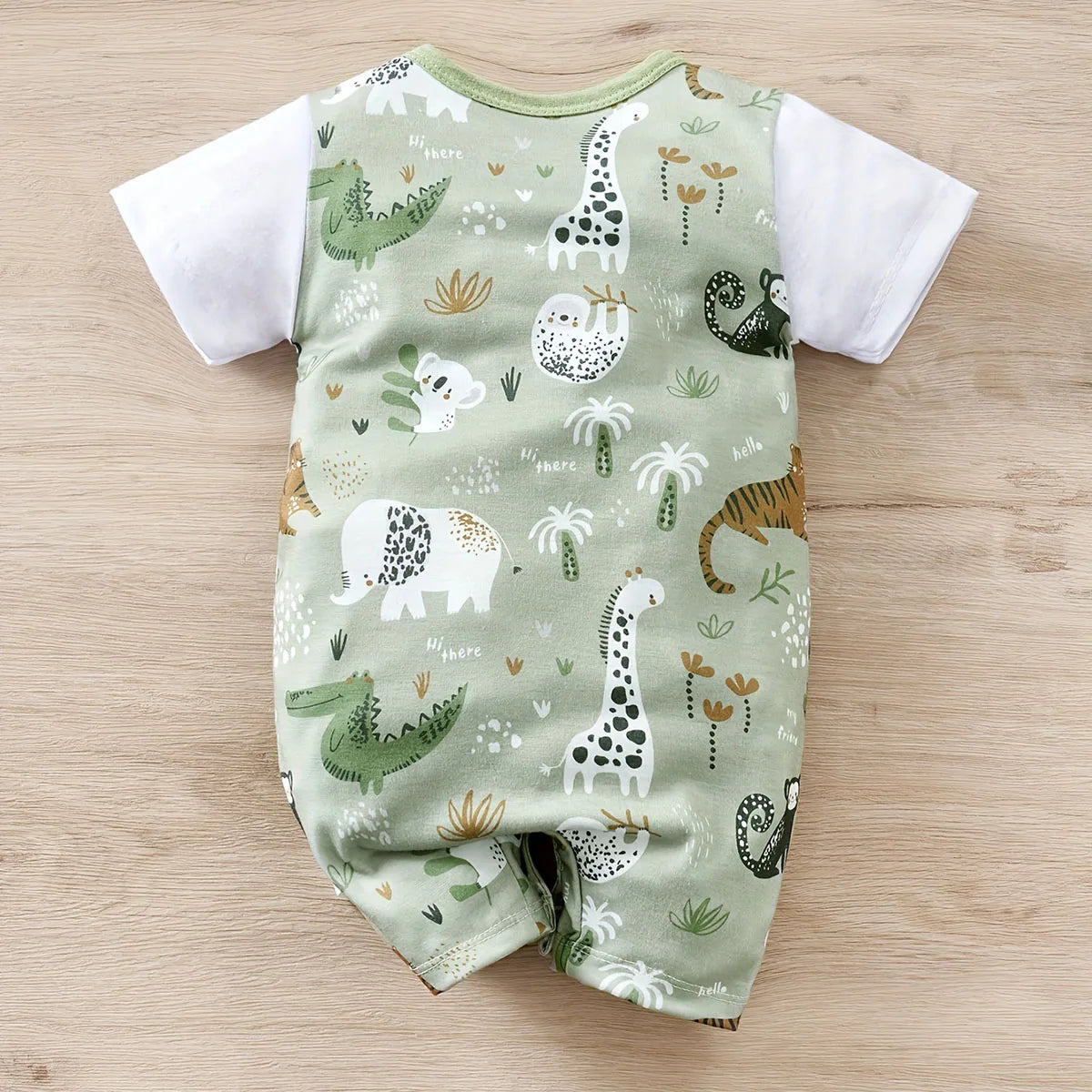 Infant Jungle Animal Romper