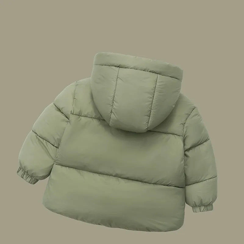 Unisex Hooded Puffer Jacket for Kids
