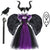 Girl's Dark Fairy Costume