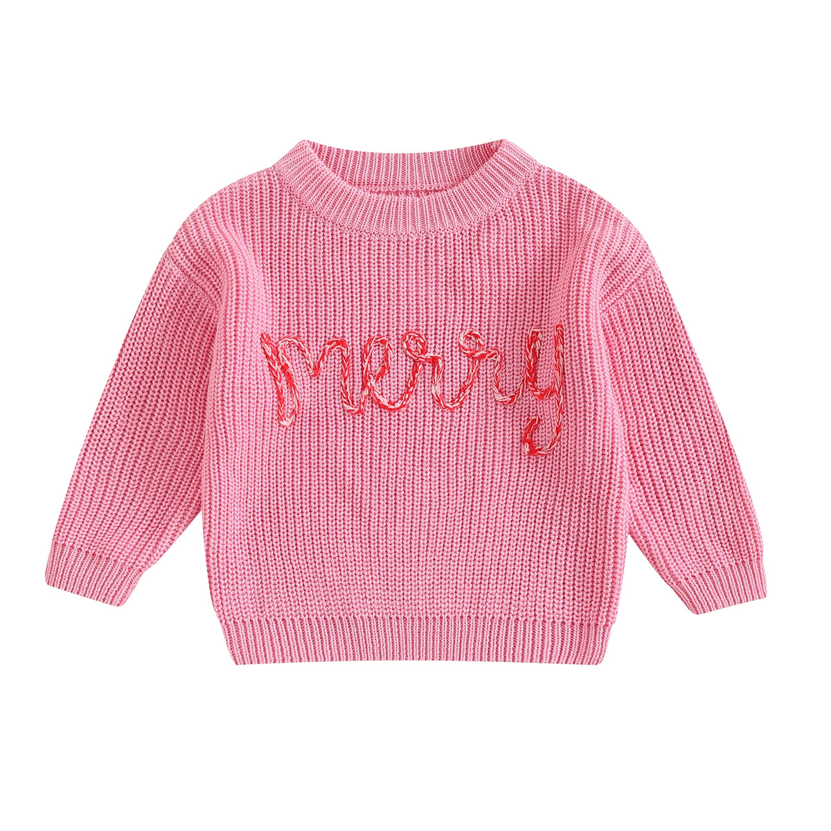 Baby &amp; Toddler Christmas Embroidered Knit Sweater