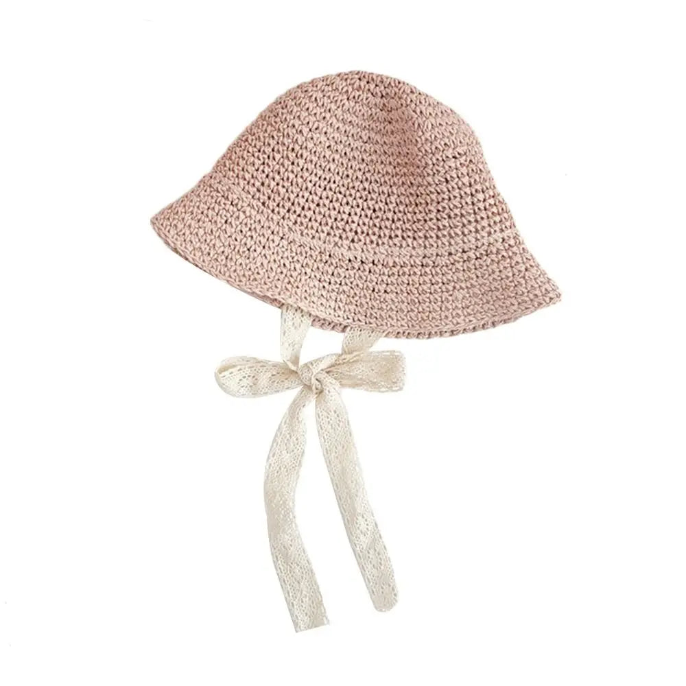 Casual Princess Straw-Style Sun Hat for Babies & Girls