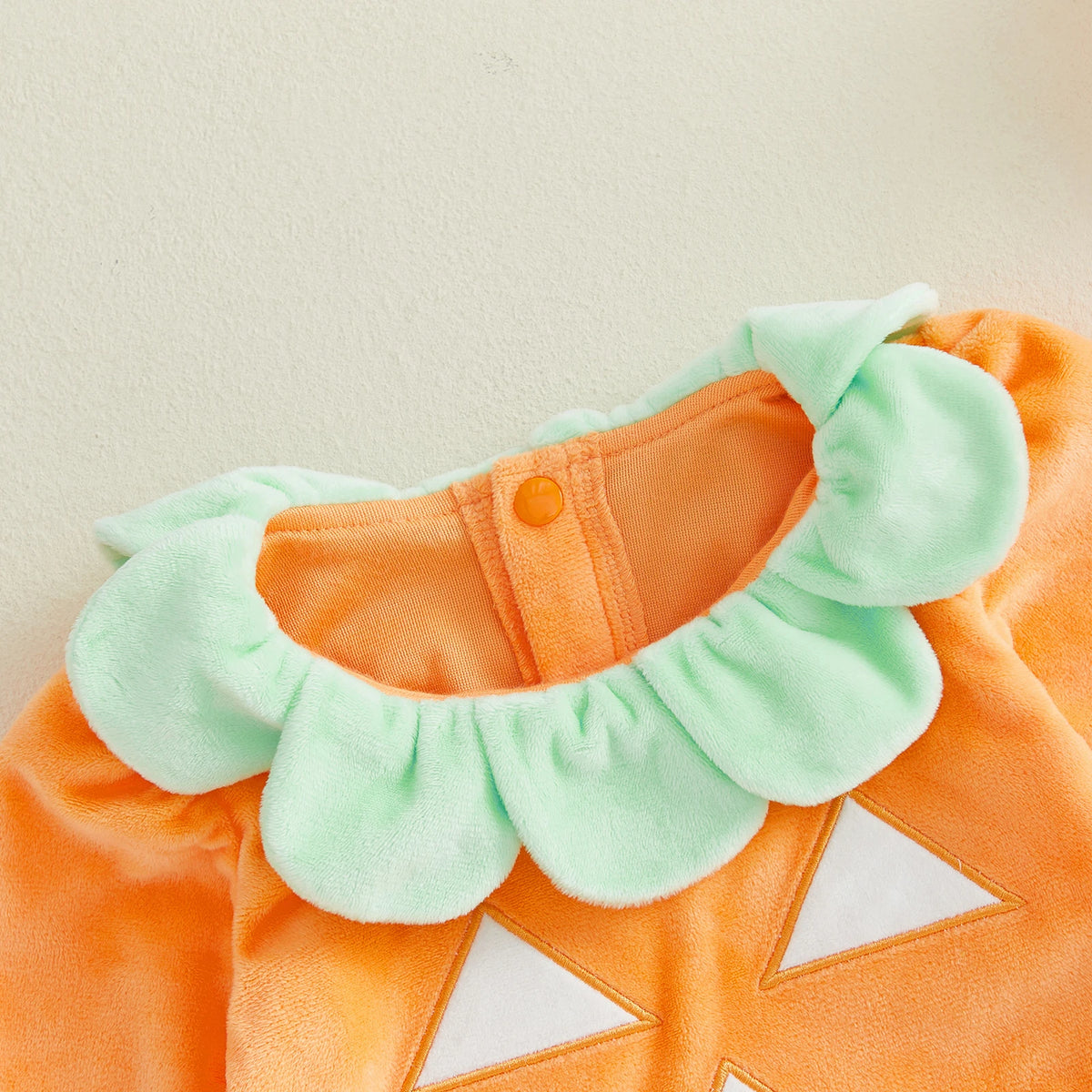 Infant Baby Pumpkin Halloween Romper Costume