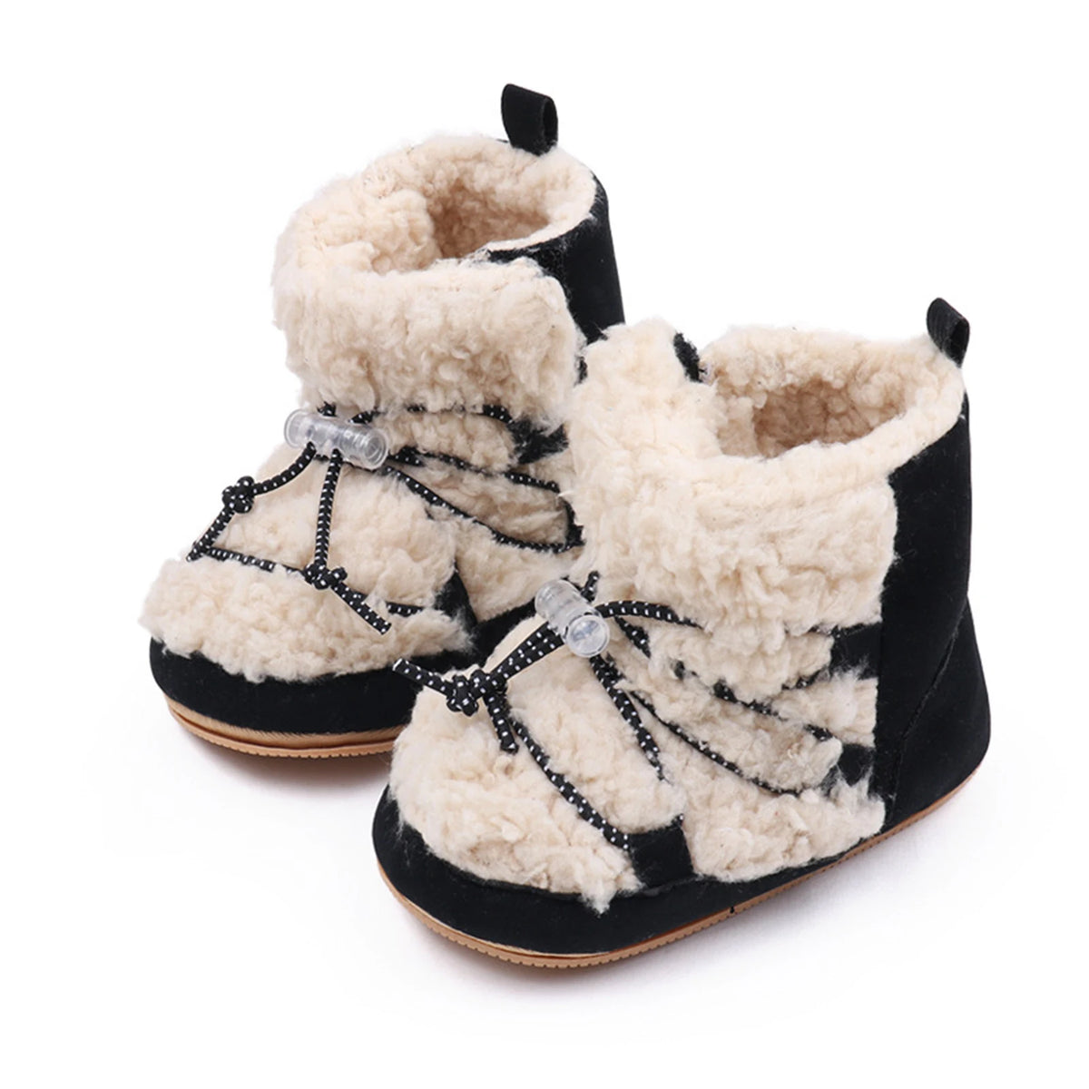Baby Plush-Lined Winter Ankle Boots