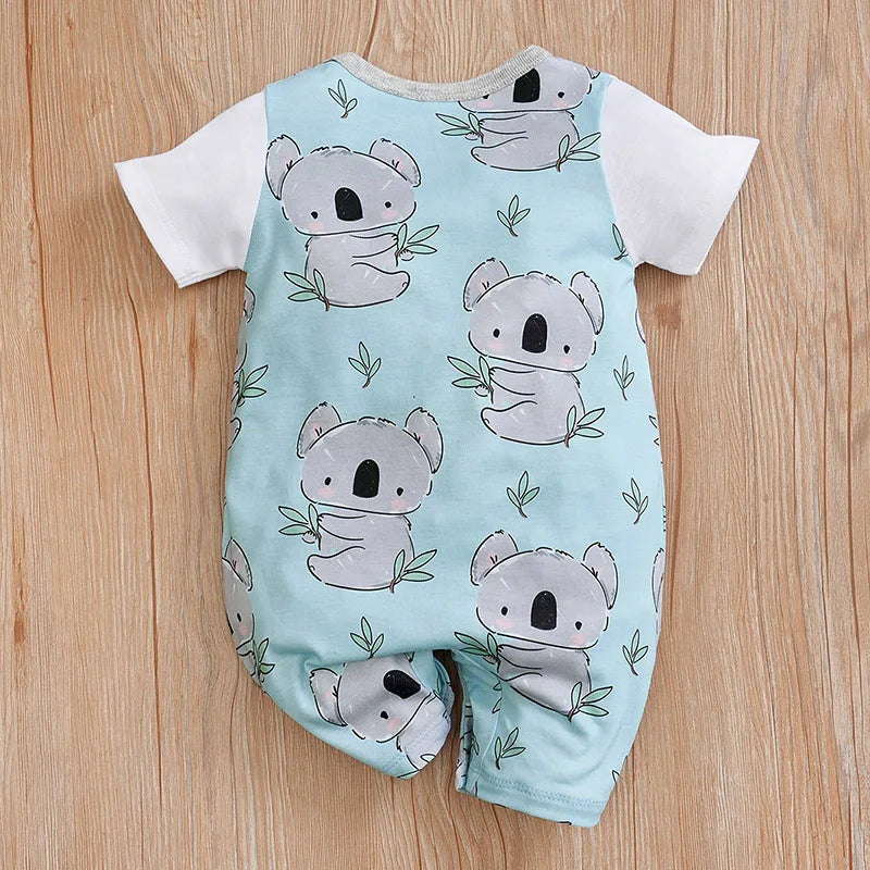 Baby Koala Print Romper