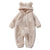 Bear Fleece Baby Romper
