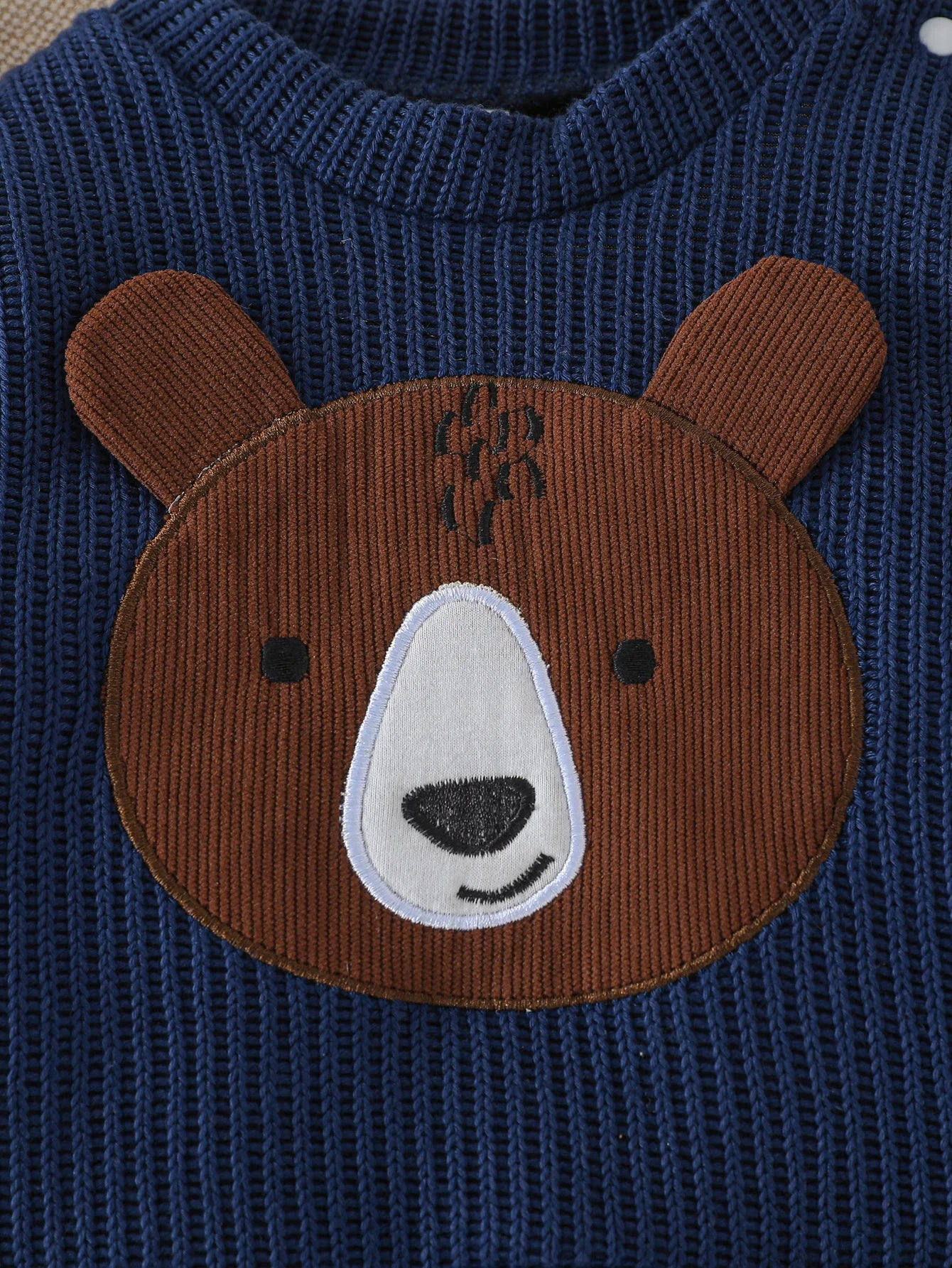 Adorable Baby Boys Bear Sweater