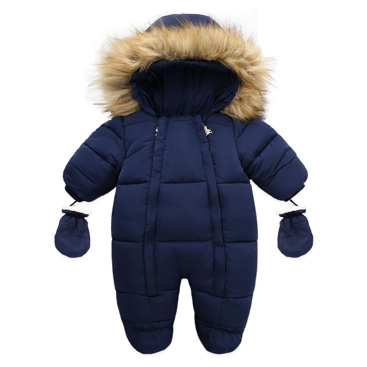 Baby Hooded Winter Jumpsuit