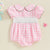 Baby Girl Smocked Golf Romper