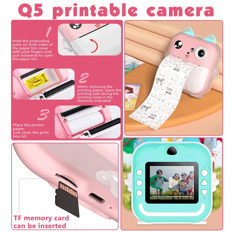 Kids Instant Print Digital Camera