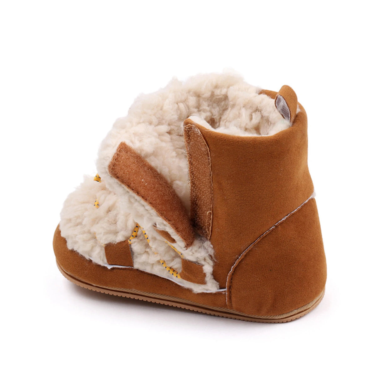 Baby Plush-Lined Winter Ankle Boots