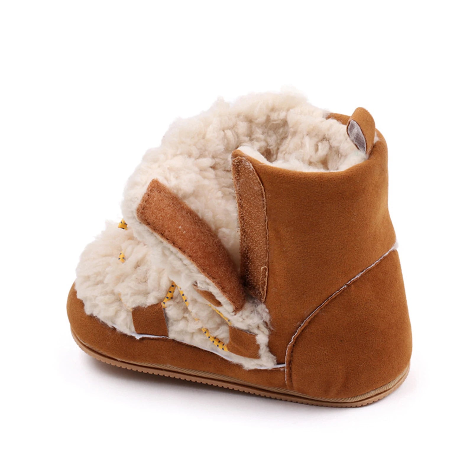 Baby Plush-Lined Winter Ankle Boots