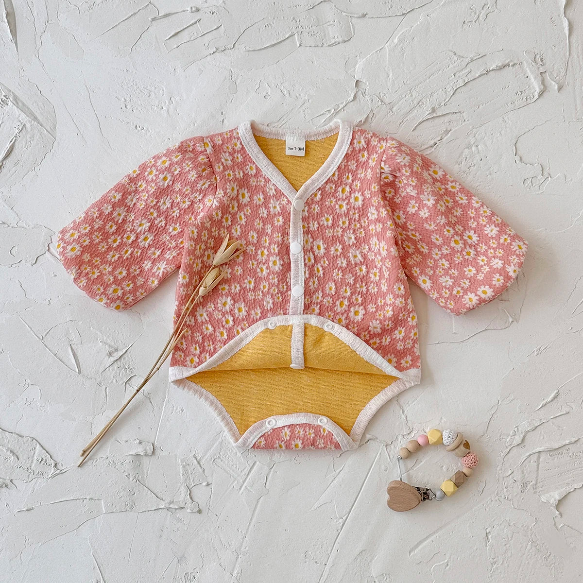 The Daisy Crinkle Bodysuit