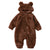 Bear Fleece Baby Romper