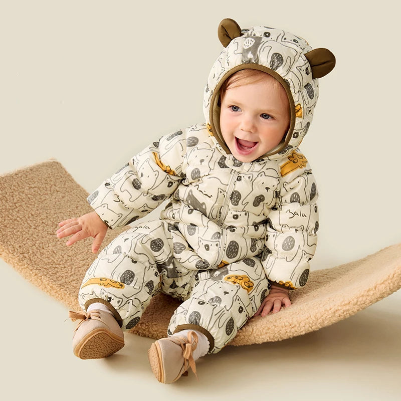 Arctic Cub Baby Down Snowsuit