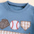 Baseball Themed Baby Outfit