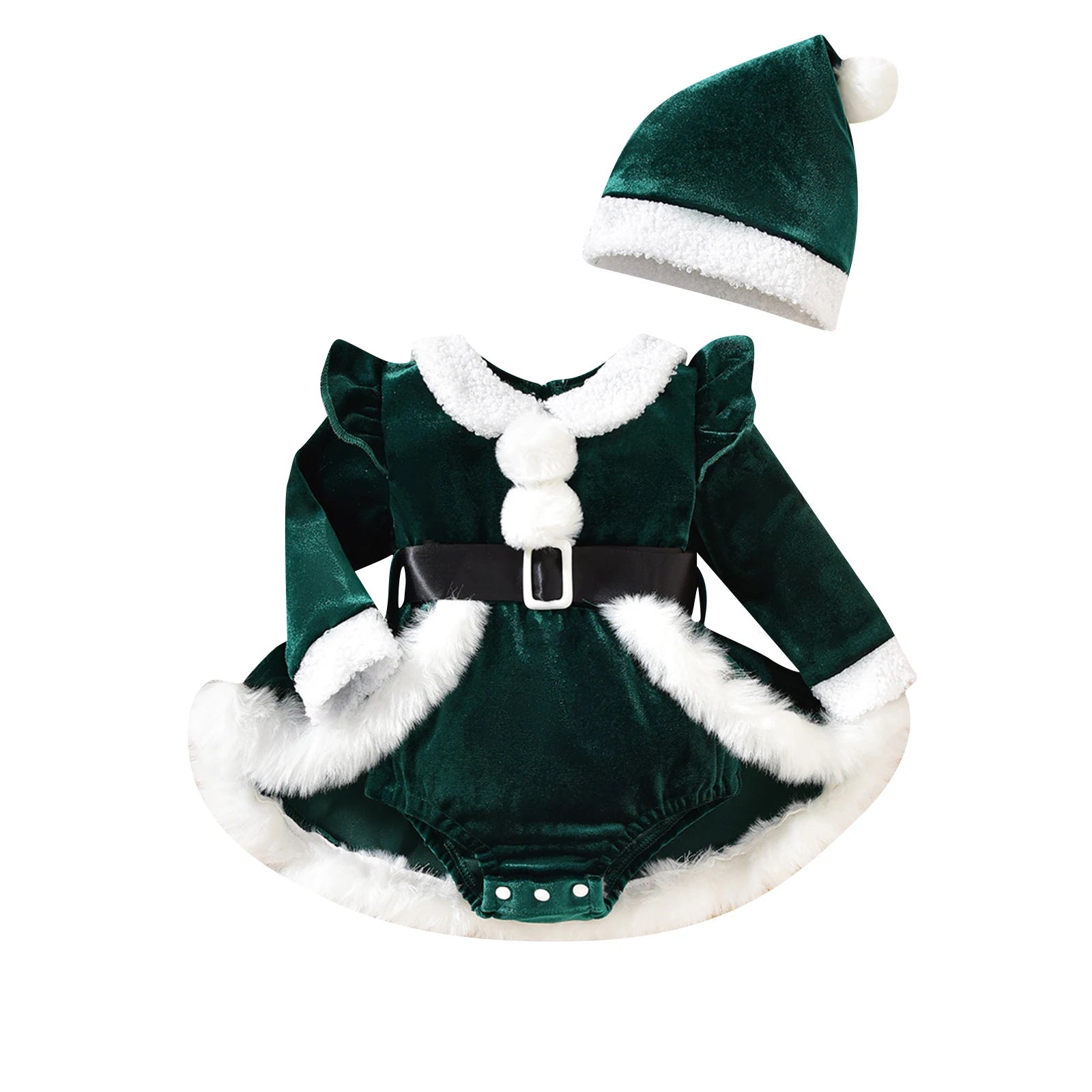 Baby Girls Christmas Romper Dress
