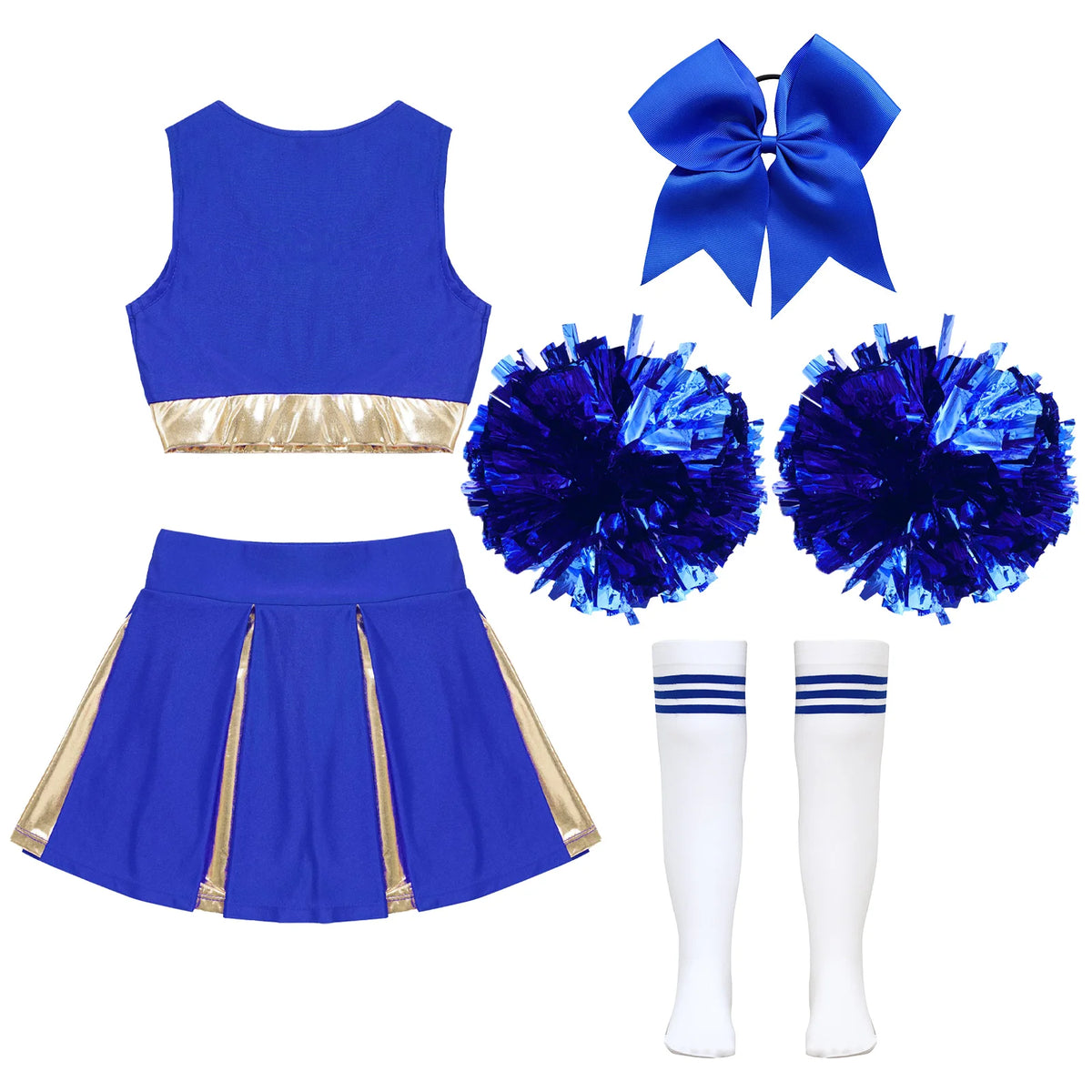 Kids Cheerleader Uniform Outfit