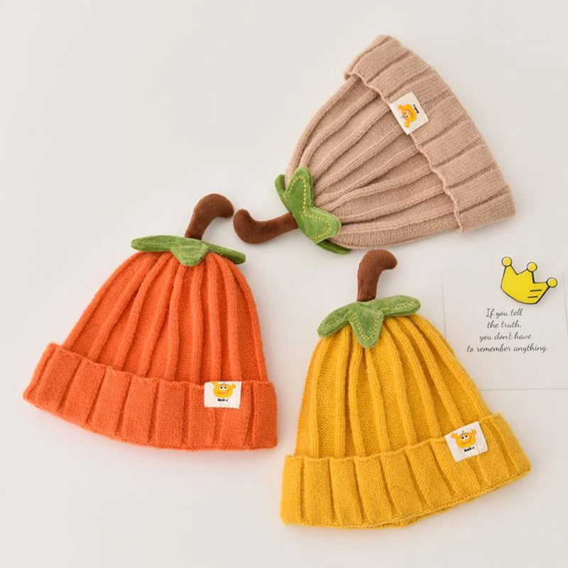 The Little Sprout Ribbed Knit Baby Beanie