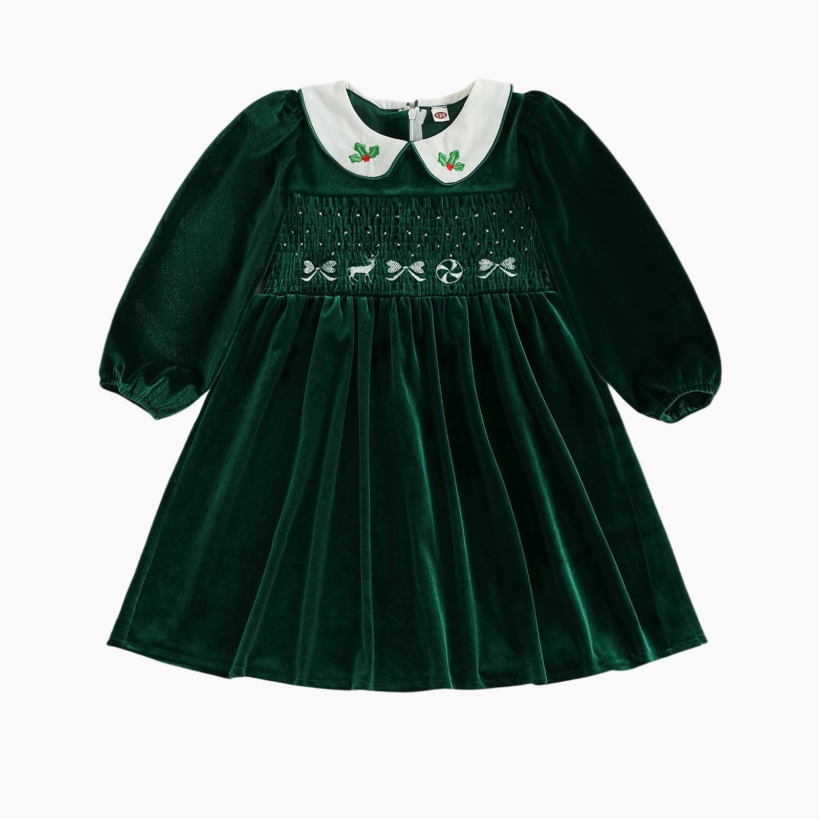 The Heirloom Velvet Smock Dress