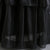 Gothic-Inspired Black Dress Costume for Girls