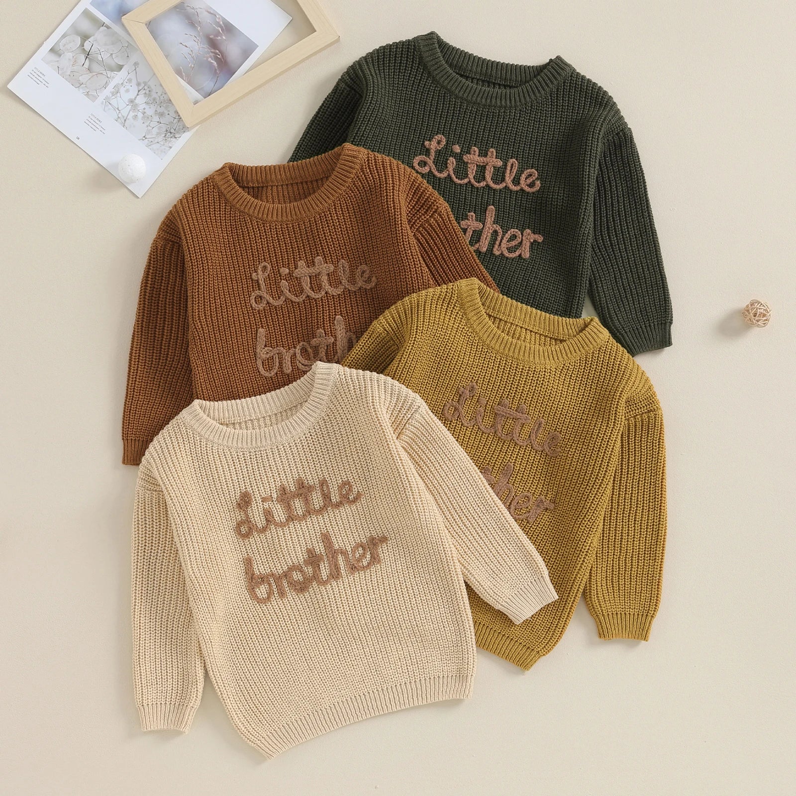 Big Brother Little Brother Matching Sweaters