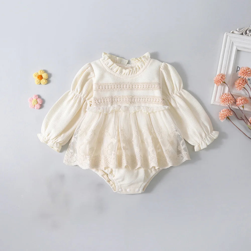 Princess Baby Girl Tutu Lace Bodysuit