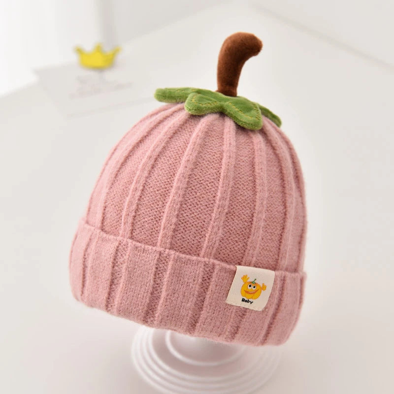 The Little Sprout Ribbed Knit Baby Beanie