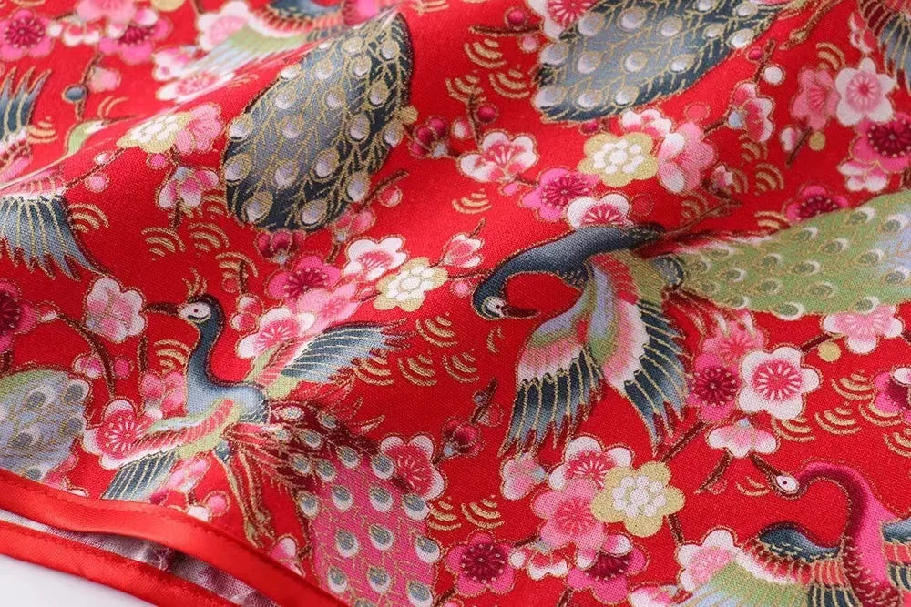 Girls' Traditional Chinese Cheongsam Summer Dress