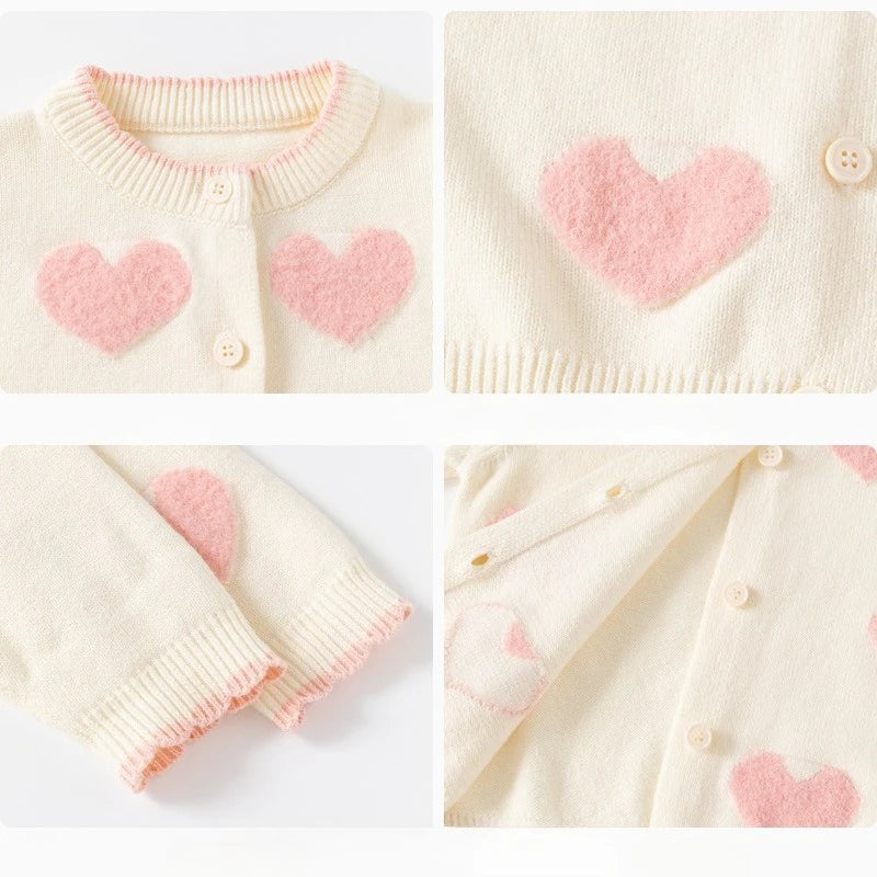 The Sweetheart Fluffy Knit Cardigan
