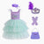 Mermaid Princess Sequin Dress for Girls